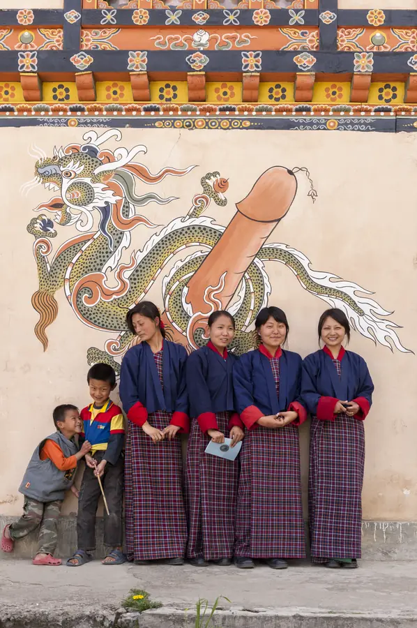 Aus der Fotoreportage Bhutan