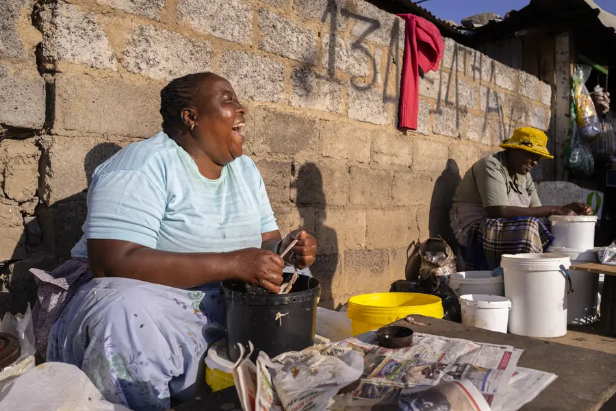 Aus der Fotoreportage Johannesburg