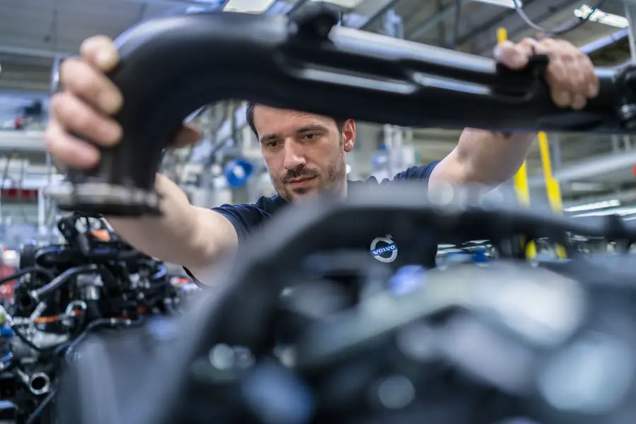 Aus der Fotoreportage Volvo